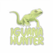 Iguana Hunter Sticker (Voorkant)
