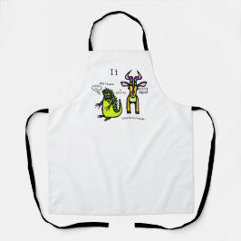 Iguana & Impala All-Over Print Schort