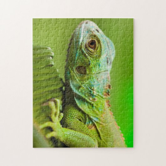 Iguana in de Wilde Legpuzzel (Verticaal)