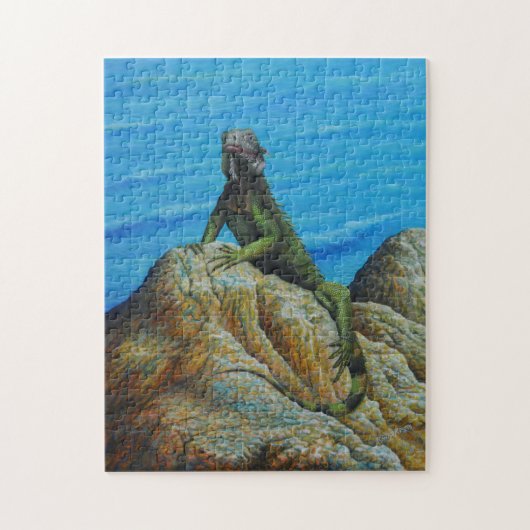 Iguana Jigsaw Puzzle (Vertical)