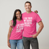 Iguana Lizard eigenaar Tacos Lover Funny Reptile L T-shirt (Unisex)