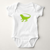 Iguana Lizard Illustration Romper (Voorkant)