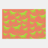 Iguana Lizard Pattern Inpakpapier Vel (Voorkant)