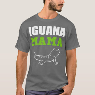 Iguana Mama Dierenverzorger T-shirt