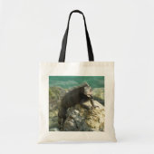Iguana op de Rocks in St. Thomas Tote Bag (Voorkant)