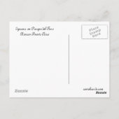 Iguana Puerto Rico Briefkaart (Achterkant)