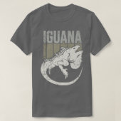 Iguana reptielvegetariër t-shirt (Design voorkant)