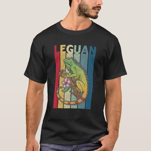 Iguana Reptiles Lizard Pet Terrarium 18 T-shirt (Voorkant)