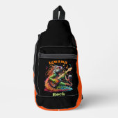 Iguana Rock (2) Sling Bag (Voorkant)