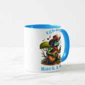 Iguana Serenading Swamp Dweller Rock & Roll Mok (Voorkant rechts)