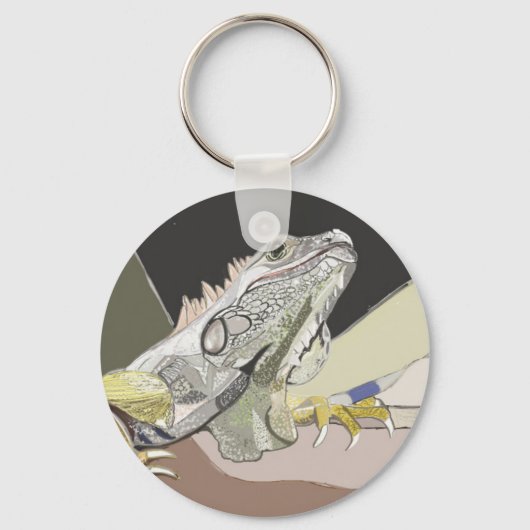 Iguana Sleutelhanger (Voorkant)
