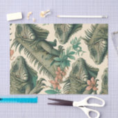 Iguanapatroon Tissuepapier (Craft)