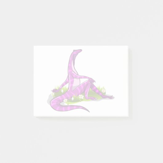 Iguanodon pronkt met haar natuurlijke schoonheid. post-it® notes (Voorkant)