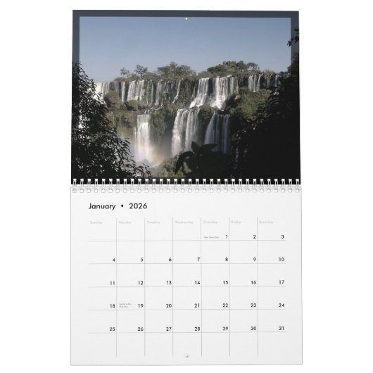 Iguazu_Calender Kalender (Jan 2026)