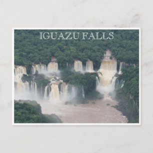 iguazu cataratas brazilië briefkaart