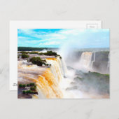 Iguazu Herfsten 4 Briefkaart (Voorkant / Achterkant)
