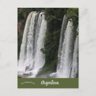 Iguazu Herfsten Argentina Briefkaart