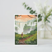 Iguazu Herfsten Argentinië Briefkaart (Staand voorkant)