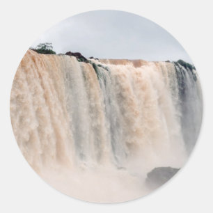 Iguazu-Herfsten Brazilië/Argentinië Ronde Sticker