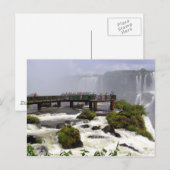 Iguazu-Herfsten, Brazilië Briefkaart (Voorkant / Achterkant)