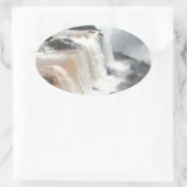 iguazu herfsten Brazill Ovale Sticker (Tas)