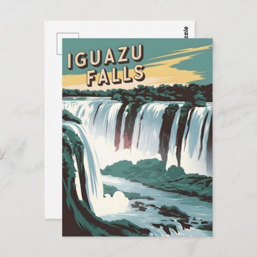 Iguazu Herfsten Briefkaart (Voorkant / Achterkant)