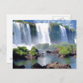 Iguazu-Herfsten Briefkaart (Voorkant / Achterkant)
