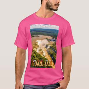 Iguazu Herfsten Reisposter T-shirt