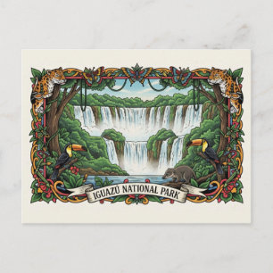 Iguazu Nationaal Park Argentinië  Briefkaart