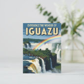 Iguazu National Park Argentina Briefkaart (Staand voorkant)