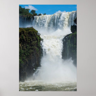 Iguazu-watervallen, Verticaal Poster