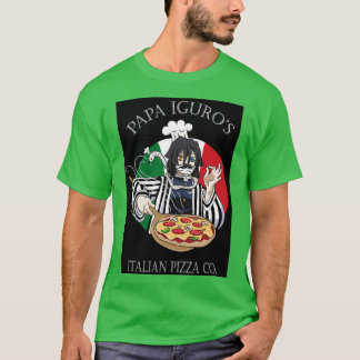 Iguro Obanai Serpent Pillar Papa Iguros Pizza T-shirt