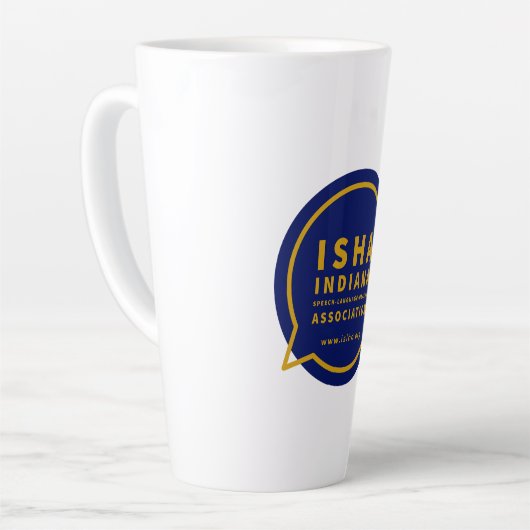 IHA Latte Mug (Angle gauche)