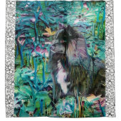 IHANA Fins Lapphund Lappy douchegordijn (Voorkant)