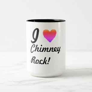 IHEART Chimney Rock Tweekleurige Koffiemok
