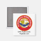 IHF Hapkido Koelkast Magnet Magneet (Voorkant / Achterkant)
