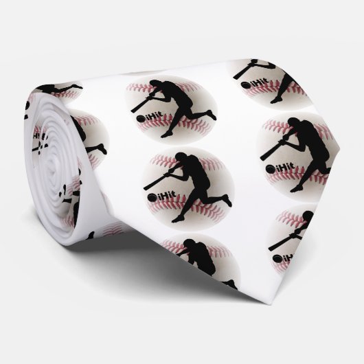 iHit Baseball Stropdas (Opgerold)