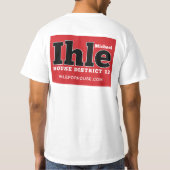 Ihle pour le T-shirt de Chambre (Dos)