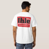 Ihle pour le T-shirt de Chambre (Dos entier)