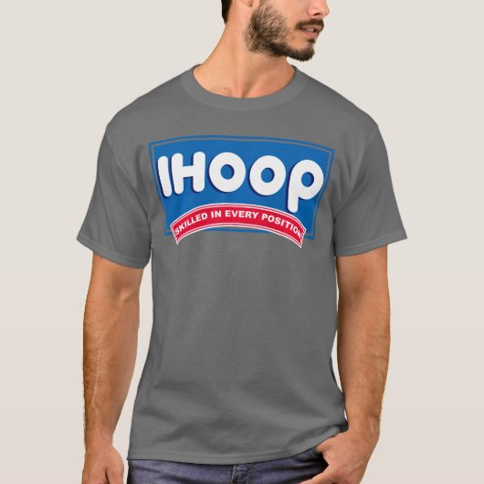 iHoop Skilled in Every Position Basketball Pullove T-shirt (Voorkant)