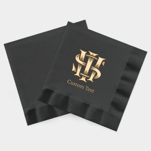 IHS Christogram Folie Servetten (Achterkant)