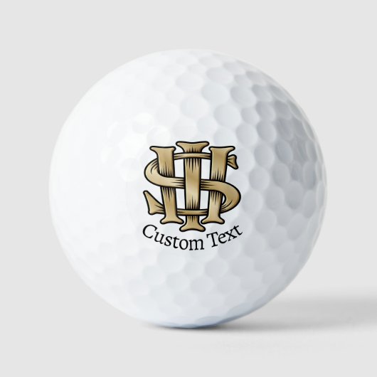 IHS Christogram Golfballen (Voorkant)