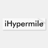 iHypermile Bumpersticker (Voorkant)