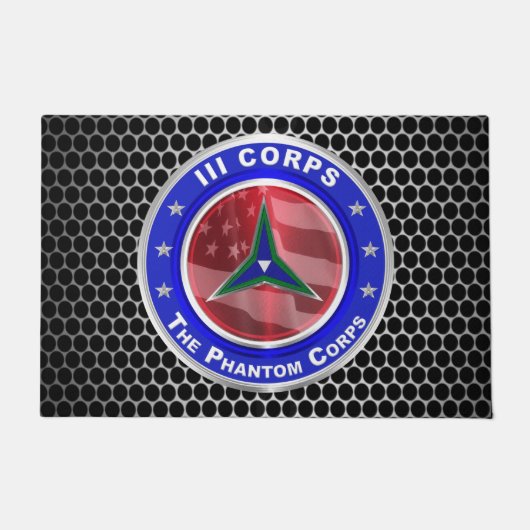 III Corps Phantom Corps Deurmat (Voorkant)