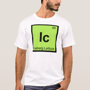 Ij - Ijsbergsla Chemie Periodiek Systeem T-shirt