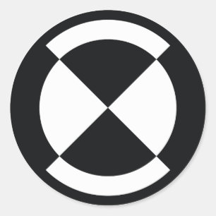ijkbadge - curiositeitsrover ronde sticker