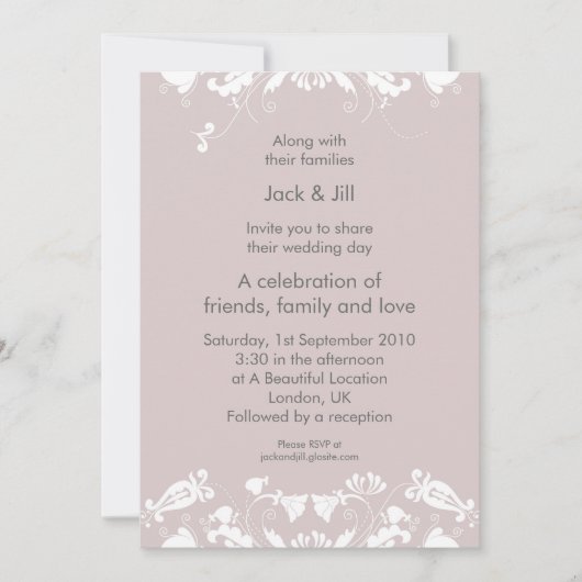 IJking op de Cake 5 x 7 Kaart (Voorkant)