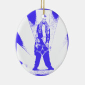 IJklimmende Baby Keramisch Ornament (Rechts)