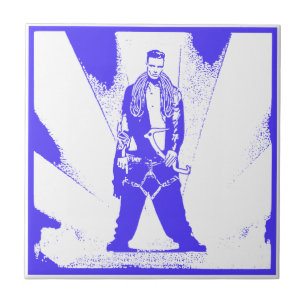 IJklimmende Baby Tegeltje