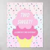Ijs 2e verjaardag poster (Voorkant)